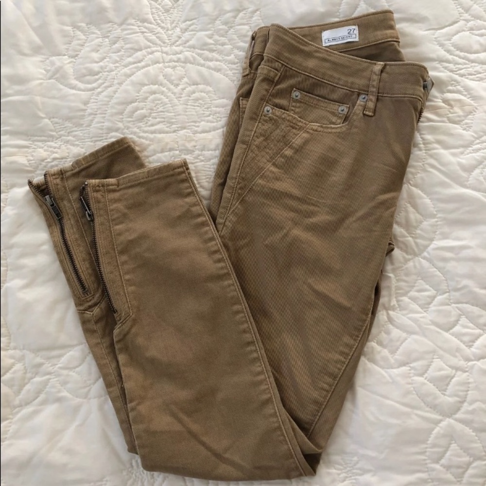 Gap Tan Capri Skinny Jeans